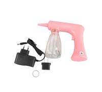 Nishiyuenyi Machine à Mousser pour Permanente, Accessoires de Coiffure, Souffleur électrique, Distributeur de Mousse Uniforme, Outil de Coiffure pour, Rose 150 Ml