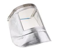 Nishiyuenyi Masque de Soudage Résistant au Feu avec Structure Métallique à Ressort Surface Traité Haute Température Double Feuille Aluminium Utilisation pour