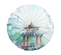 Nishiyuenyi Parapluie en Papier huilé Chinois pour célébrations et Spectacles, Style D