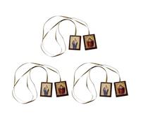 Nishiyuenyi Pendentif Scapulaire Catholique - Cadeaux de Noël
