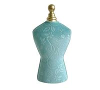 Nishiyuenyi Présentoir à Collier Support D'Exposition Porte-Bijoux Buste de Mannequin en Bois et Tissu pour Protéger Les Pendentifs Adapté pour La Vente et, Haut, 18cmx34.5cm