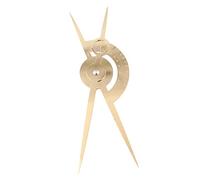 Nishiyuenyi Règle de Mesure En Acier Inoxydable pour Sourcils, Pochoirs Flexibles, Stylo de Professionnel, Outil de Mise En Forme pour Salon de Beaut, Or