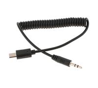 Nishiyuenyi RM-VPR1 Télécommande Câble Connecteur Déclencheur Sync Ressort Fonction Extension Convient pour Prise de Vue Studio Photographie Appareils