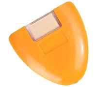 Nishiyuenyi Roue à Craie Triangulaire, Marqueur de Tissu à Coudre, Outil de Couture Amovible, Accessoire de Bricolage, Mini, Orange Jaune