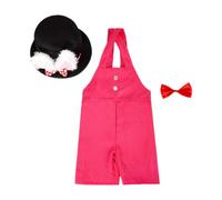 Nishiyuenyi Salopette élégante pour Filles, Lapin Gentleman, Jeu de Rôle pour Spectacle, Fournitures de Fête, M
