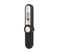 Nishiyuenyi Scalp Apply Comb Massage Électrique Lumière Rouge Bleue Brosse à Guide Liquide Amovible Structure Portable Pp Applique Huile Adaptée à, noir