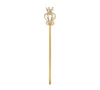 Nishiyuenyi Squiestone Sceptre Princess Pageant Costume Accessoires pour l'anniversaire de La Fête de, Or