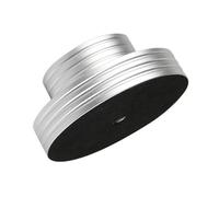Nishiyuenyi Stabilisateur de Poids pour Disque Vinyle en Aluminium Robuste, Facile à Installer, Accessoire pour Vinyle, Argent