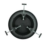 Nishiyuenyi Support de Sapin de Noël Socle de Sapin Support Arbre Réservoir d'eau Ajustable Base Résistante en PP Adapté Aux Hôtels Décorations Publiques, S