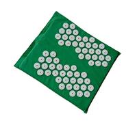 Nishiyuenyi Tapis de Massage Des Pieds, Coussin D'acupression Plantaire, Tapis de Relaxation, Tapis de Réflexologie En Tissu de Coton, Active Les Du Pie, Vert