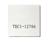 Nishiyuenyi TEC1-12706 Refroidisseur Eau Dissipateur Thermoélectrique Module Refroidissement Chauffage Réversible Convient pour Expériences Maison Atelier