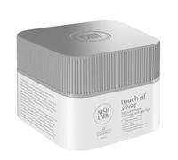 Nishlady Touch Of Silver Masque soin capillaire 275 ml pour cheveux blonds, gris et blancs - Masque violet anti-reflets jaunes pour brillance, hydratation et neutralisation de la couleur