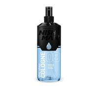 NISHMAN Aftershave Cologne 09 - Marine 400ml - Lotion Après-Rasage Rafraîchissante pour Hommes - Parfum de Santal, Bergamote, Citron, Rose & Lys - Cologne Après-Rasage Homme