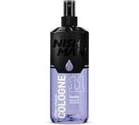 NISHMAN Eau De Cologne Après-Rasage 11 - Leader 400ml - Parfum Rafraîchissant pour l’Homme Moderne - Idéal Après le Rasage - Protection et Hydratation Longue Durée
