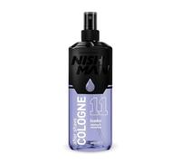 NISHMAN Aftershave Cologne 11 - Leader 400ml - Lotion Après-Rasage Rafraîchissante pour Hommes - Parfum de Lavande, Bergamote, Citron, Basilic Indien, Ambre - Cologne Après-Rasage Homme