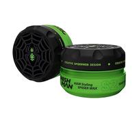 Nishman Aqua Spider Wax 150ML - Tenue Forte, Finition Brillante et Style Flexible pour Chaque Type de Cheveux - Hydratation Longue Durée et cire (150ML, S2 - Tarentule)