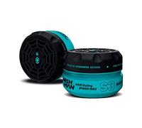 Nishman Aqua Spider Wax 150ML - Tenue Forte, Finition Brillante et Style Flexible pour Chaque Type de Cheveux - Hydratation Longue Durée et cire (150ML, S3 - Toile bleue)