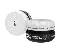 Nishman Aqua Spider Wax 150ML - Tenue Forte, Finition Brillante et Style Flexible pour Chaque Type de Cheveux - Hydratation Longue Durée et cire (150ML, S5 - Kératine Blanche)