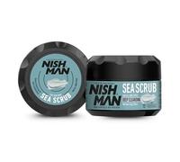 NISHMAN Gommage Visage & Corps - Sea Scrub 300ml - Soin Exfoliant pour Hommes - Élimine les Cellules Mortes, Nettoie en Profondeur et Garantit un Teint Frais, Doux et Radieux