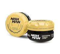 NISHMAN Cire Pomade Coiffante W11 - Sun Sense 100g - Cire Capillaire Flexible pour une Fixation Forte et une Brillance Intense - Idéale pour un Style Ferme, Soin et Look Longue Durée