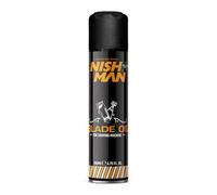 NISHMAN Huile pour Tondeuse 200ml - Huile Avancée pour des Lames Propres et Bien Lubrifiées, Entretien de Votre Tondeuse, Protection Durable