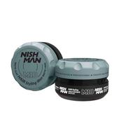 NISHMAN M10 Cire Coiffante - Matte Clay Matte Look 150g - Finition Mate, Fixation Forte, Apporte de la Texture - Parfait pour les Cheveux Courts à Mi-longs