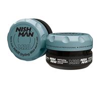 NISHMAN M10 Cire Coiffante - Matte Clay Matte Look 150g - Finition Mate, Fixation Forte, Apporte de la Texture - Parfait pour les Cheveux Courts à Mi-longs