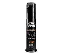 NISHMAN Pâte Coiffante A1 - Matte Look 100ml - Fixation Forte, Finition Mate et Coiffage Longue Durée pour Hommes - Cire Capillaire Professionnelle pour Volume, Texture et Look Naturel