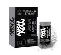 Nishman Poudre Coiffante 20g - Volume et Texture Maximum - Poudre Coiffante Parfaite pour une Tenue Flexible et une Finition Mate