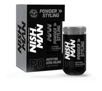 NISHMAN Poudre Coiffante P0 - Sprayed Powder 20g + Refill 20g - Boost Maximal de Volume et Texture - Poudre Coiffante Parfaite pour Fixation Flexible et Finition Mate