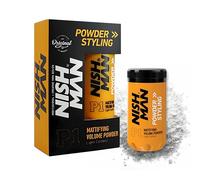 Nishman Poudre Coiffante 20g - Volume et Texture Maximum - Poudre Coiffante Parfaite pour une Tenue Flexible et une Finition Mate
