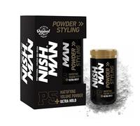 NISHMAN Poudre Coiffante P5 - Mattifying Volume Ultra Hold 20g - Boost Maximal de Volume et Texture - Poudre Coiffante Parfaite pour Fixation Flexible et Finition Mate