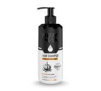 NISHMAN Shampooing Cheveux - Parfum Ail & Ortie 480ml - Formule Fortifiante & Nourrissante Pour Des Cheveux Sains - Stimule La Croissance, Réduit La Chute & Restaure La Brillance