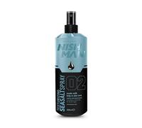 Nishman Sea Salt Spray 200ML - Pour Texture Et Volume, Effet Cheveux De Plage Naturel - Fini Mat Et Tenue Souple - Idéal Pour Tous Types De Cheveux (200ML, 02 - Kelp & Aloe Vera)