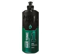 Nishman Hair Tonic - Renforce et nourrit les cheveux, Favorise la croissance des cheveux - Idéal pour tous les types de cheveux, Stimule le cuir chevelu et Fait briller les cheveux (400ML)