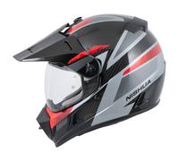 NISHUA Enduro Carbon Evo Casque Adventure noir L