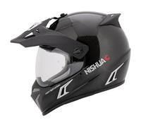 NISHUA Enduro Carbone Casque Adventure noir XL