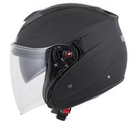 NISHUA NDX-1 Evo Casque Jet Mat/Noir 2XL unisex