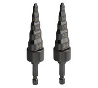 NISHZHU 2 PCS Extenseur de Tube en Cuivre, 5 en 1 Fraises D'Évasement de Tuyau en Cuivre pour Climatiseur Outil de Réparation