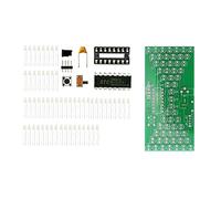 NISHZHU Kit de Bricolage de Sablier Électronique 5V Kits de Production Électrique Amusants Kit de Sablier Électronique Analogique Précis avec Lampe à LED Double Couche PCB Board 84X40mm