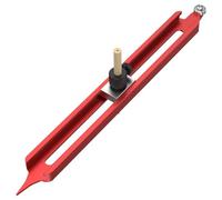 NISHZHU Outil de traçage de contour, règle de traçage de profil avec porte-crayon réglable, jauge d'angle pour le travail du bois