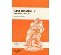 Nisi Dominus (Three Vesper Psalms No.3) / Recueil
