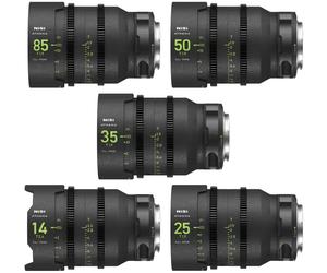 NISI Kit d'objectifs Cinéma ATHENA Prime FF Monture Sony E