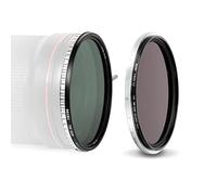 NiSi - Kit Swift System 1-9 VND de 95 mm, filtre à densité neutre variable 1-5 arrêts, ND16 friction (4 arrêts), ND réglable, verre optique nano-revêtement