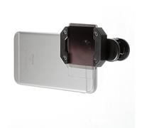 NiSi P1 Kit de support de filtre d'objectif pour smartphone (40 mm, filetage 4 mm, GND moyen, polariseur, verre noir)