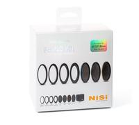 NiSi Swift FS ND Kit de filtres ND8 (3 arrêts), ND64 (6 stop) et ND1000 (10 stop) 49 mm avec adaptateurs de filetage 40,5 mm/43 mm/46 mm/49 mm, N-838879