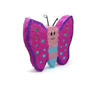 Nislai® Piñata papillon | Idéal pour fête d'anniversaire de fille | ou décoration | Mini - 30 x 26 x 10 cm