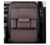NISMIA Organisateurs de Voiture pour Toyota Yaris None Hybrid, Car Rear Seat Organisateur Multifonction, Protection Siege Voiture Enfant, Accessoires de Voyage en Voiture(Brown,One)
