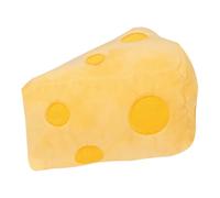 Nisone Puppy Peluche Animal Tear-Jaune Animal de Compagnie Chat Fromage Modélisation Interactive Peluche pour Petits Animaux