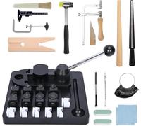 Nisorpa Cintreuse d'anneaux pour la fabrication de bijoux - Machine à cintrer les bijoux avec matrices en nylon - Ensemble multifonction